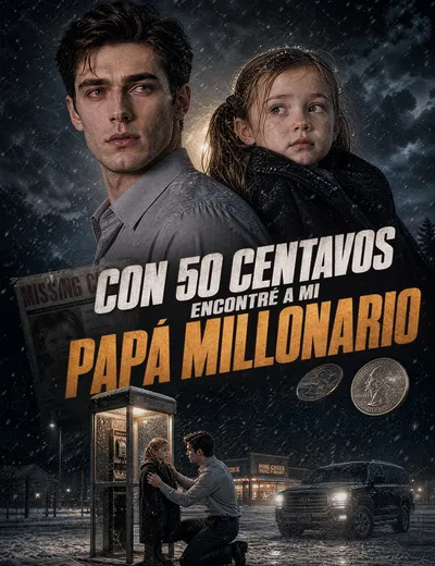 Con 50 centavos encontré a mi papá millonario