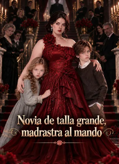 Novia de talla grande, madrastra al mando